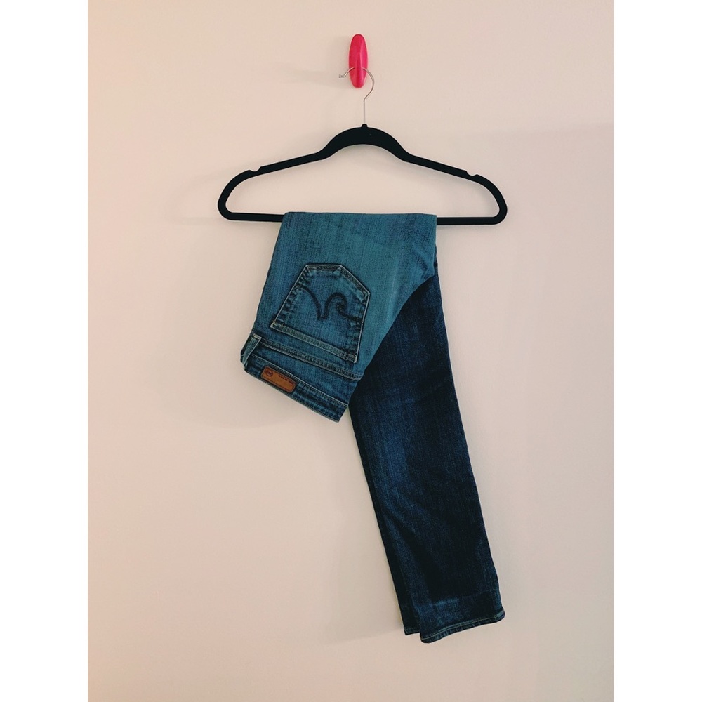✨ Dark Wash AG Stevie Low-Rise Jeans ✨